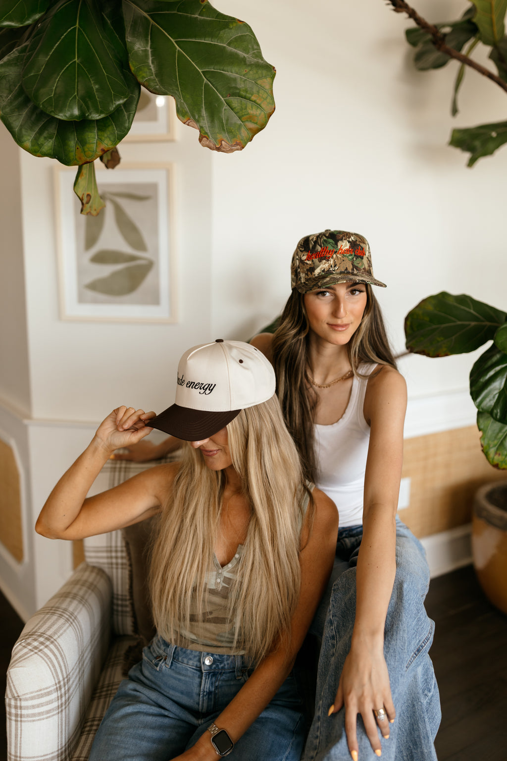 Healthy Hair Club Camo Trucker
