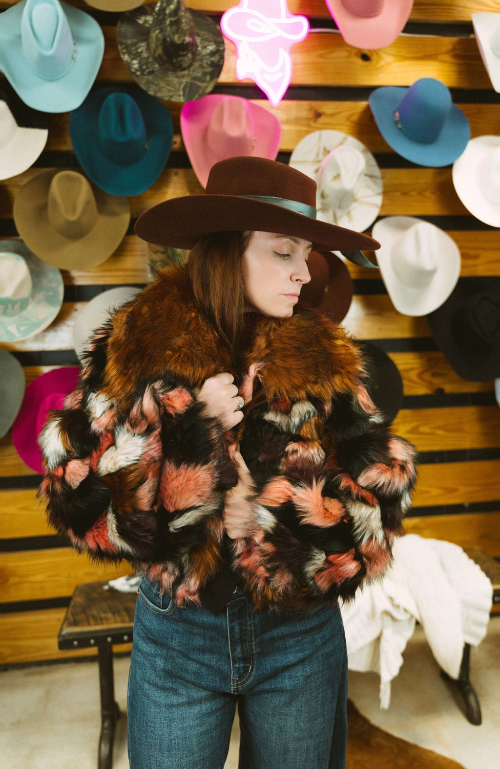 Rodeo Rose Cropped Jacket