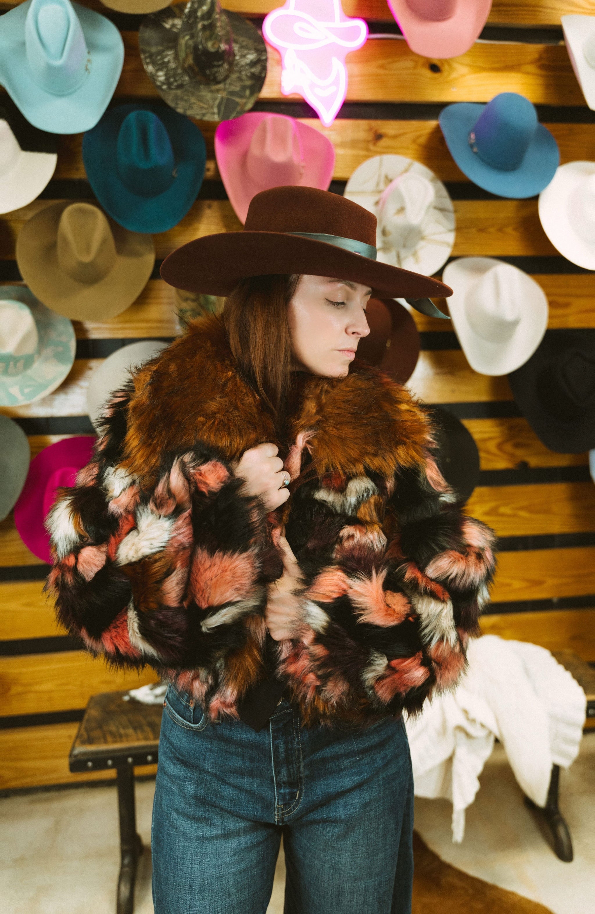 Rodeo Rose Cropped Jacket