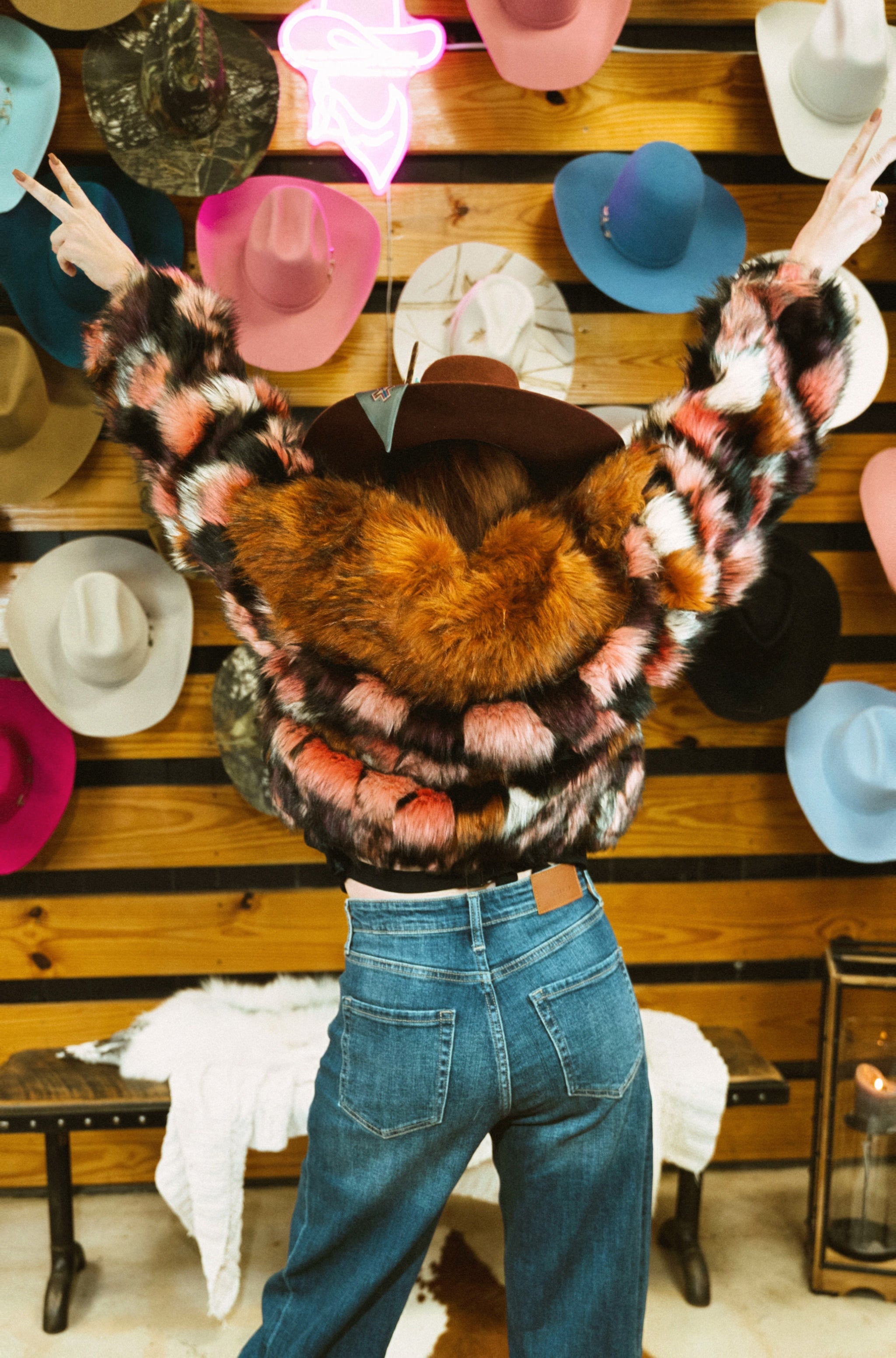 Rodeo Rose Cropped Jacket