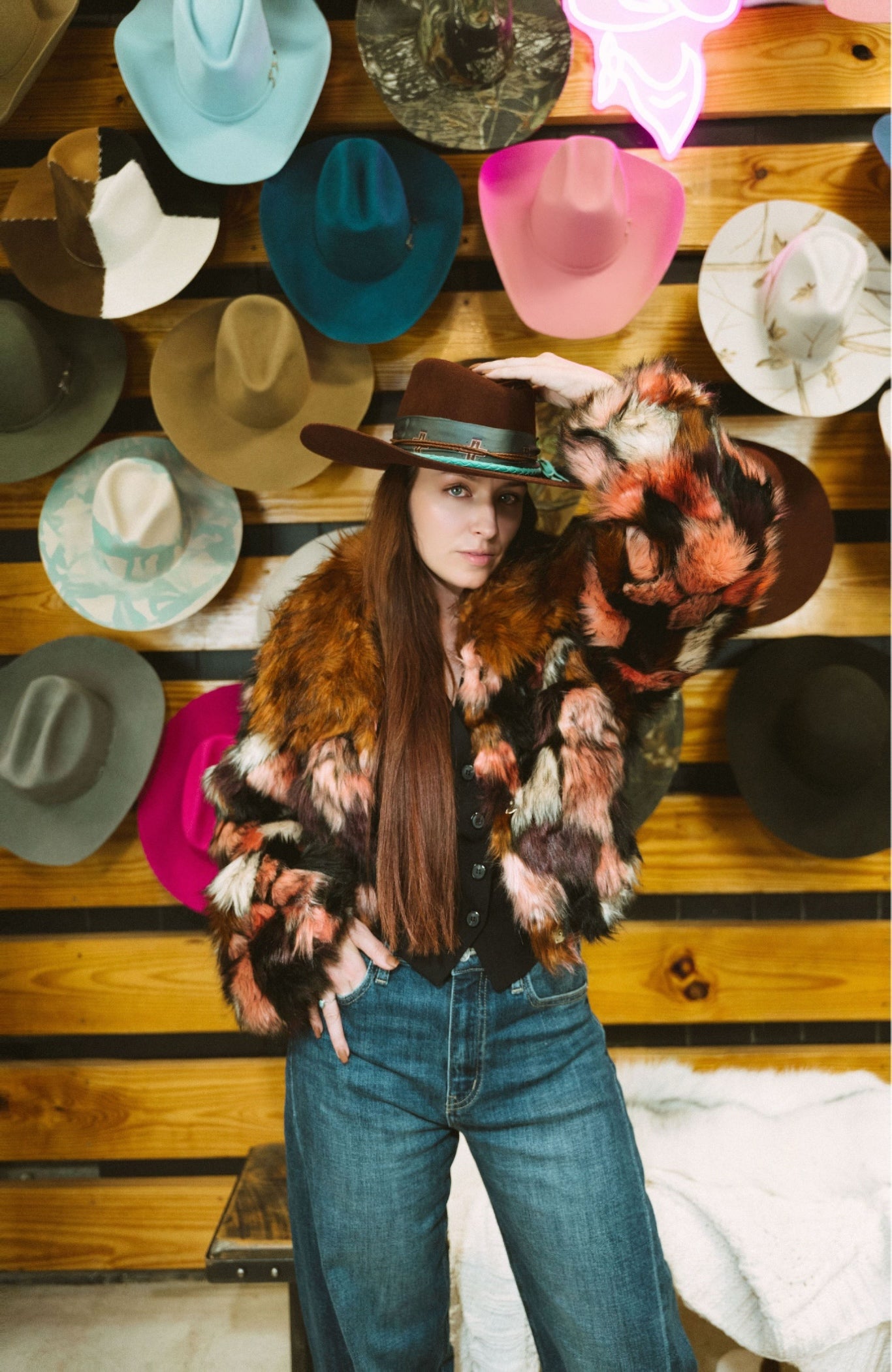 Rodeo Rose Cropped Jacket