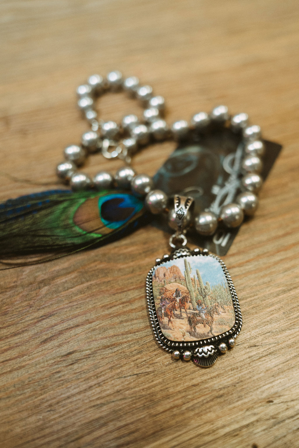 Desert Glam Pendant Necklace