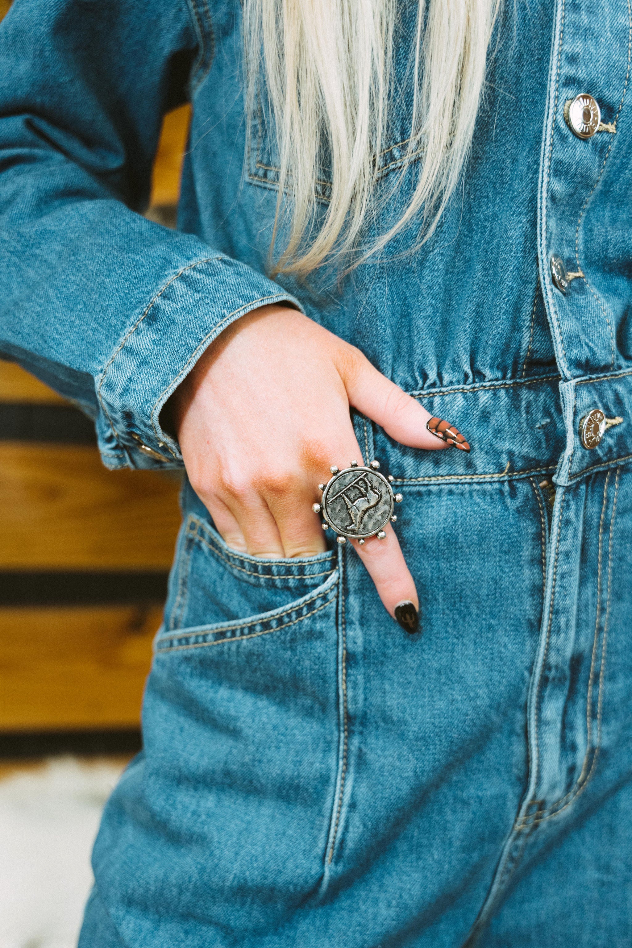 Cowgirl Currency Ring